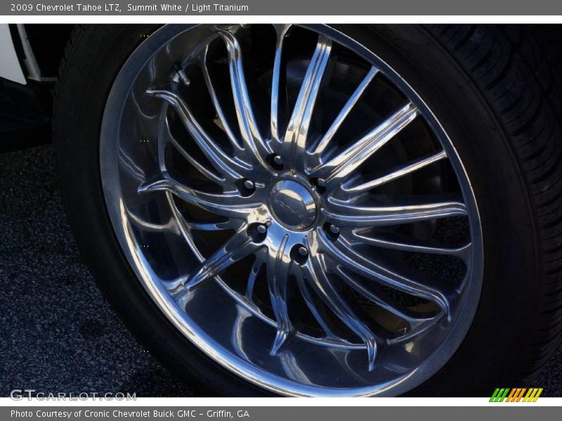 Summit White / Light Titanium 2009 Chevrolet Tahoe LTZ