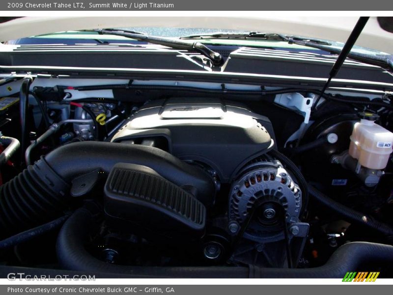 Summit White / Light Titanium 2009 Chevrolet Tahoe LTZ
