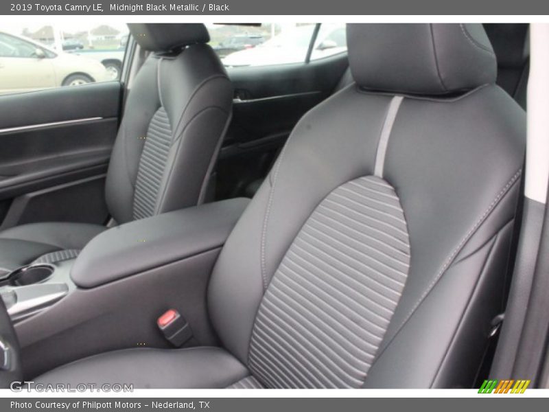 Midnight Black Metallic / Black 2019 Toyota Camry LE