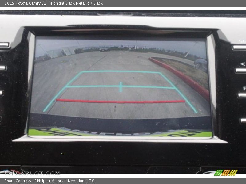 Midnight Black Metallic / Black 2019 Toyota Camry LE