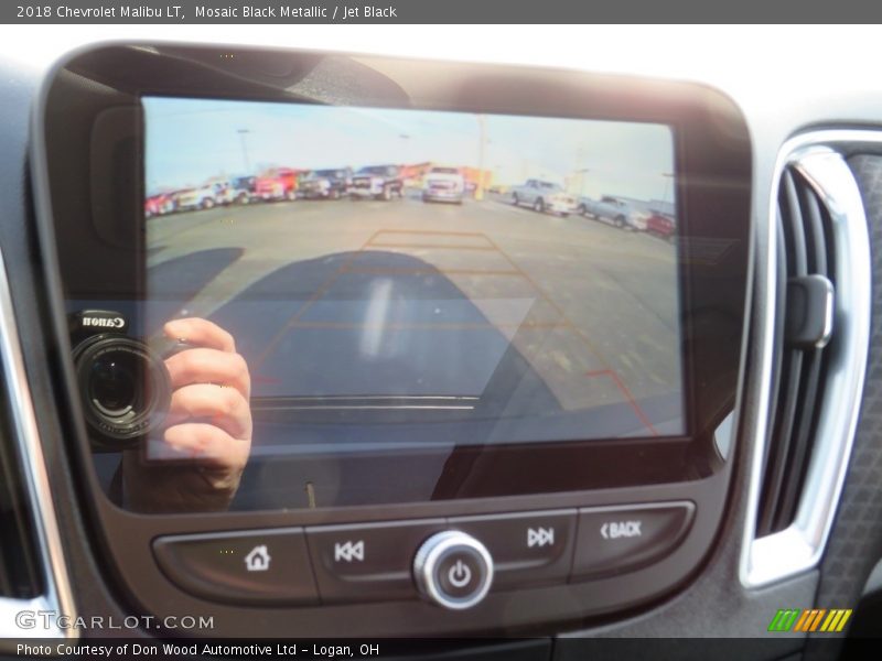 Mosaic Black Metallic / Jet Black 2018 Chevrolet Malibu LT