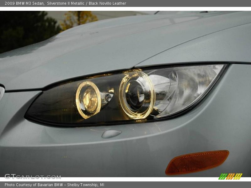 Silverstone II Metallic / Black Novillo Leather 2009 BMW M3 Sedan