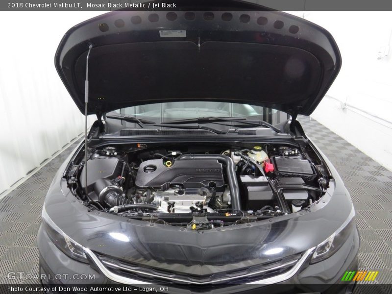 Mosaic Black Metallic / Jet Black 2018 Chevrolet Malibu LT