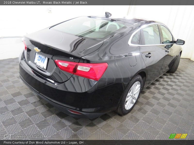 Mosaic Black Metallic / Jet Black 2018 Chevrolet Malibu LT