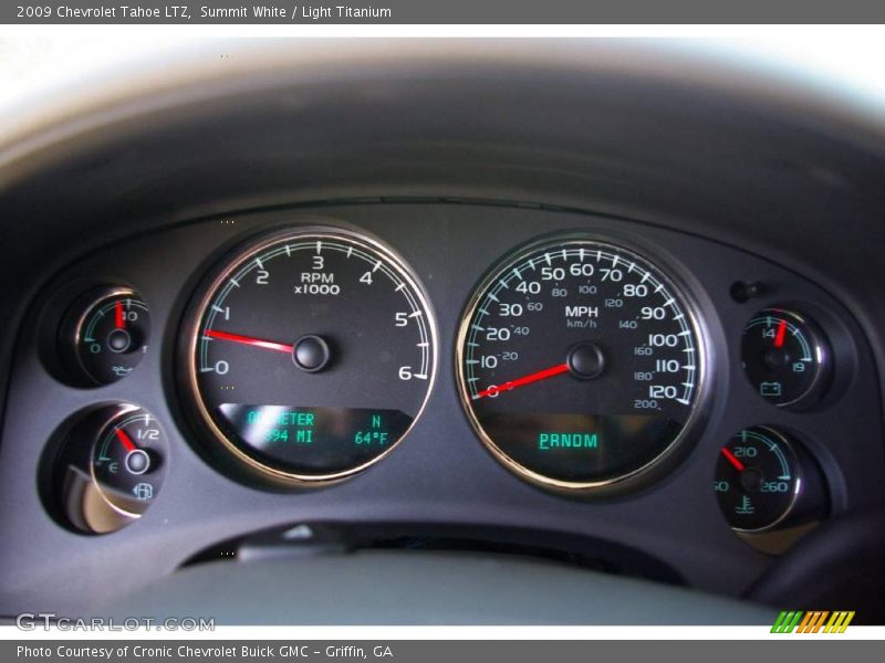 Summit White / Light Titanium 2009 Chevrolet Tahoe LTZ
