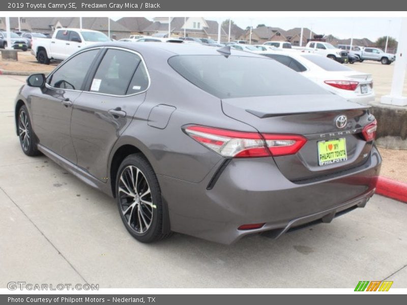 Predawn Gray Mica / Black 2019 Toyota Camry SE