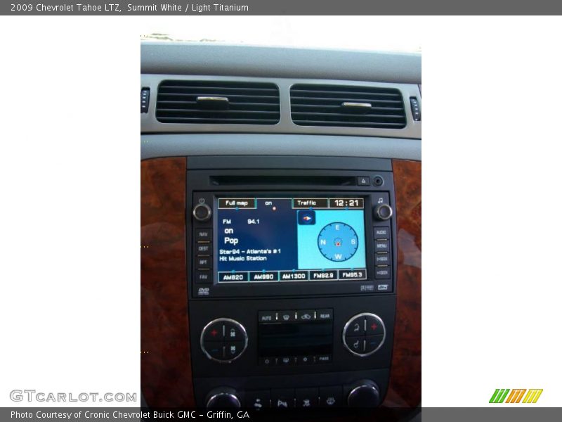 Summit White / Light Titanium 2009 Chevrolet Tahoe LTZ