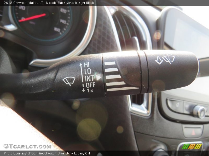 Mosaic Black Metallic / Jet Black 2018 Chevrolet Malibu LT