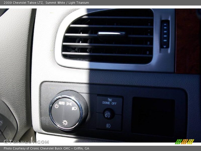 Summit White / Light Titanium 2009 Chevrolet Tahoe LTZ