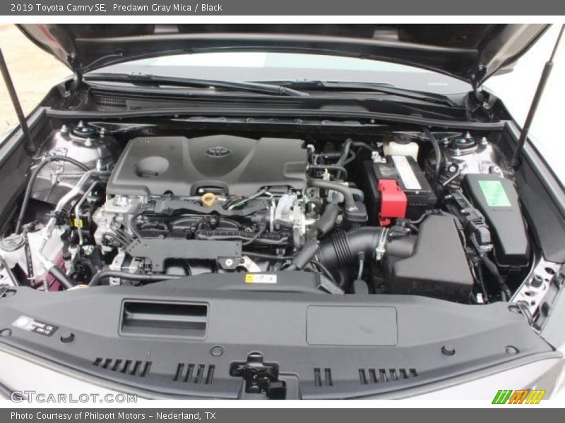 Predawn Gray Mica / Black 2019 Toyota Camry SE