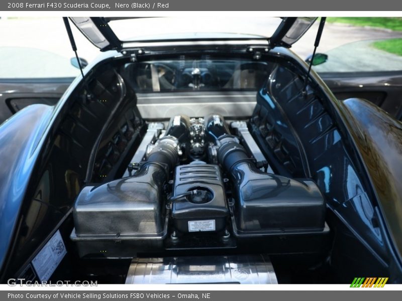 Nero (Black) / Red 2008 Ferrari F430 Scuderia Coupe