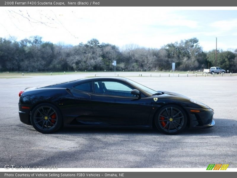 Nero (Black) / Red 2008 Ferrari F430 Scuderia Coupe