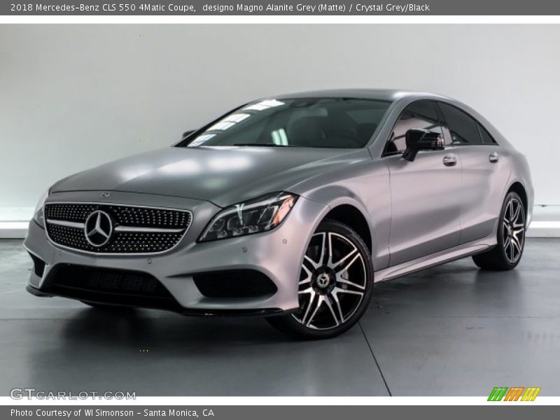 Front 3/4 View of 2018 CLS 550 4Matic Coupe