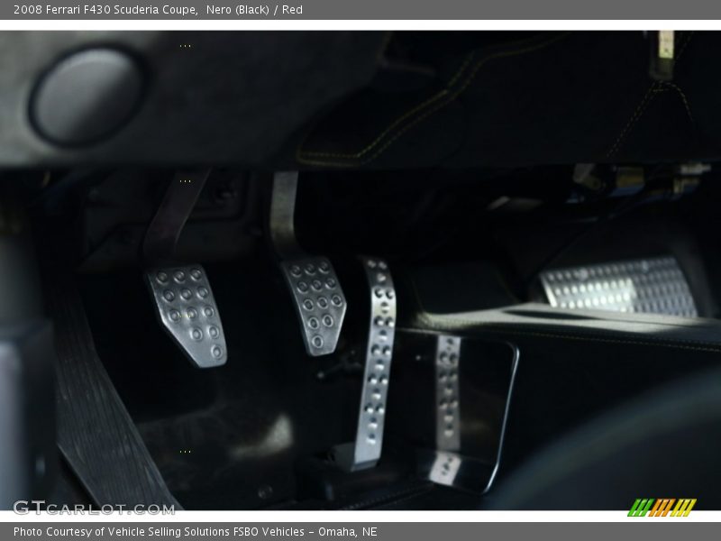 Controls of 2008 F430 Scuderia Coupe