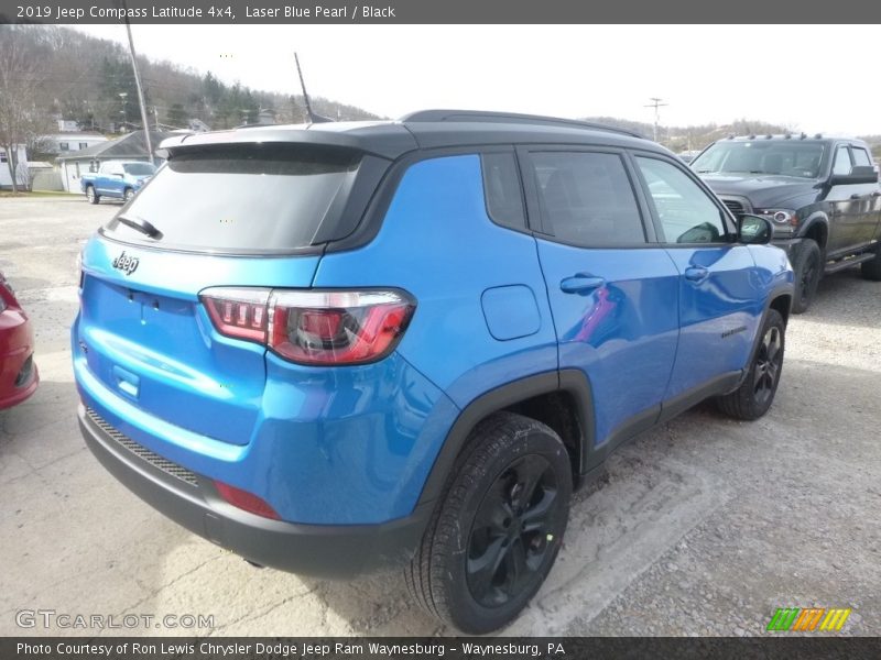 Laser Blue Pearl / Black 2019 Jeep Compass Latitude 4x4