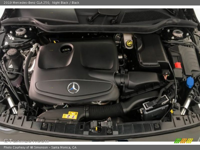 Night Black / Black 2019 Mercedes-Benz GLA 250
