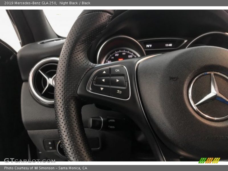 Night Black / Black 2019 Mercedes-Benz GLA 250