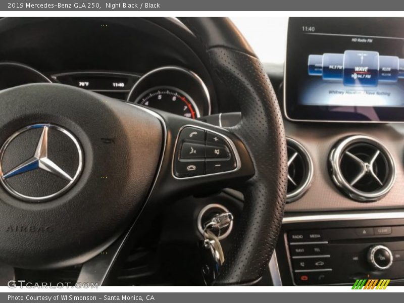 Night Black / Black 2019 Mercedes-Benz GLA 250