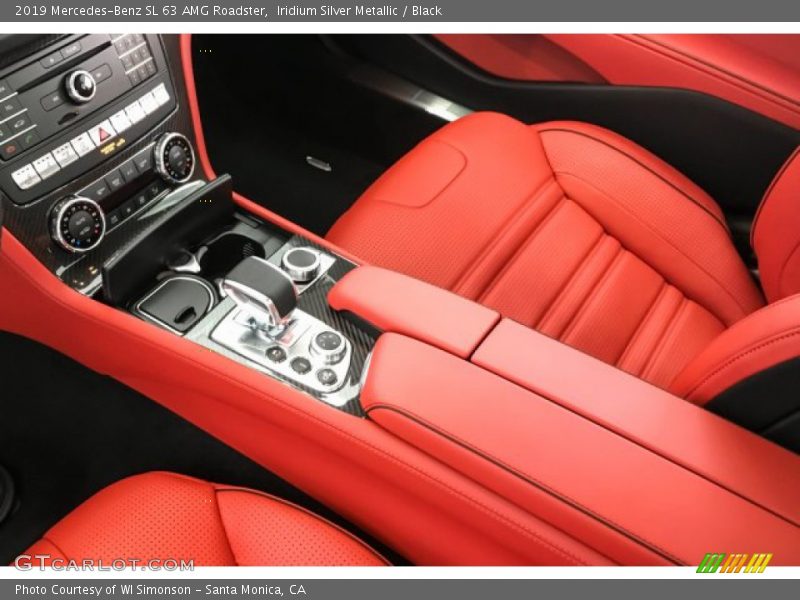 Controls of 2019 SL 63 AMG Roadster