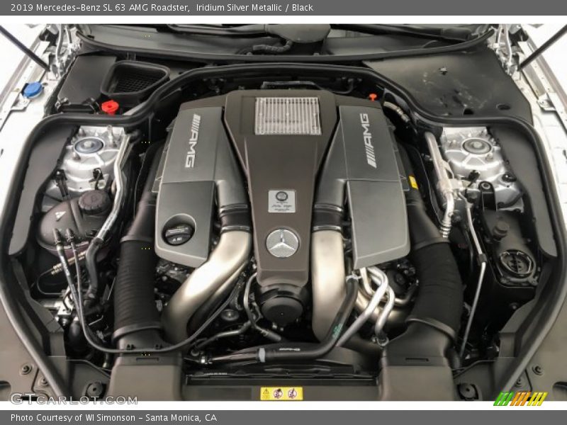  2019 SL 63 AMG Roadster Engine - 5.5 Liter AMG biturbo DOHC 32-Valve VVT V8