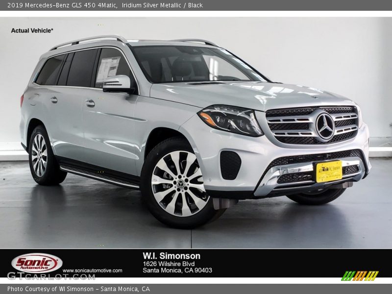 Iridium Silver Metallic / Black 2019 Mercedes-Benz GLS 450 4Matic
