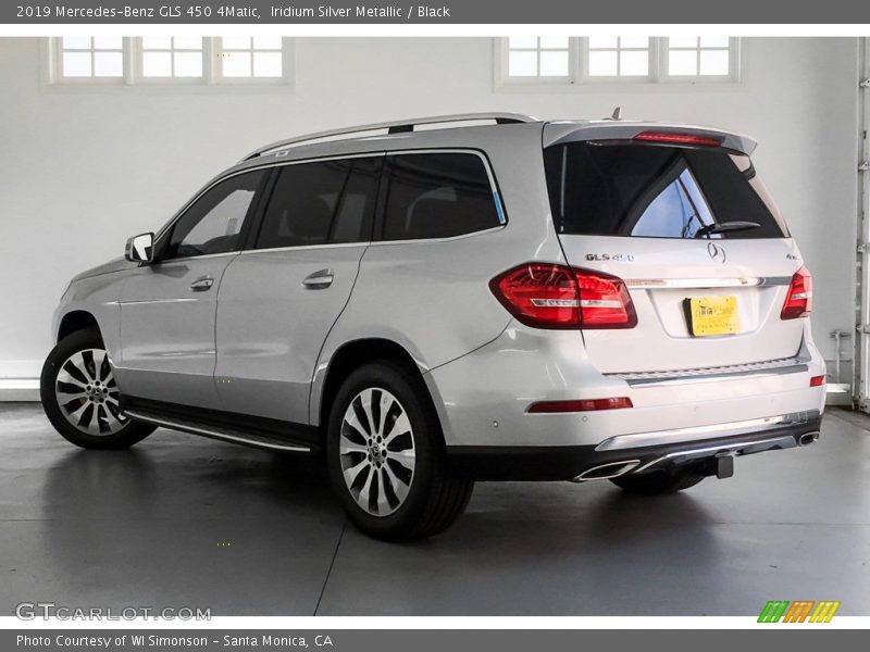 Iridium Silver Metallic / Black 2019 Mercedes-Benz GLS 450 4Matic
