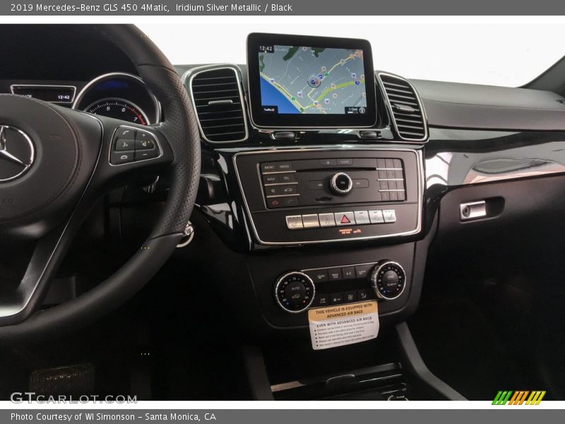 Iridium Silver Metallic / Black 2019 Mercedes-Benz GLS 450 4Matic