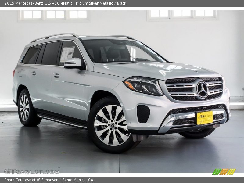 Iridium Silver Metallic / Black 2019 Mercedes-Benz GLS 450 4Matic