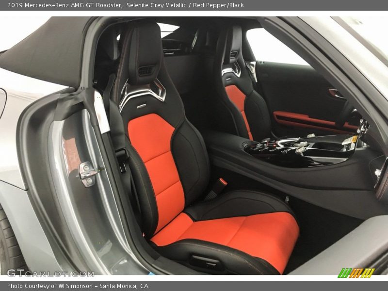 Front Seat of 2019 AMG GT Roadster