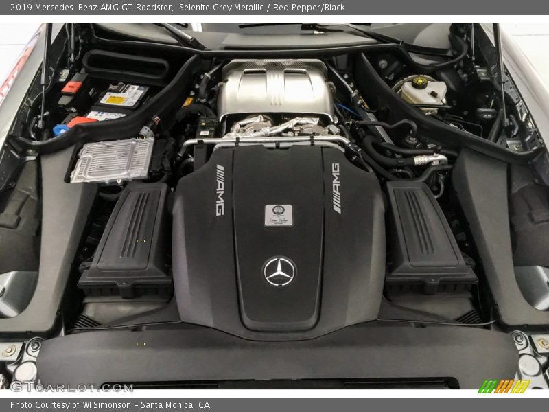  2019 AMG GT Roadster Engine - 4.0 AMG Twin-Turbocharged DOHC 32-Valve VVT V8