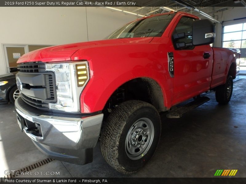 Race Red / Earth Gray 2019 Ford F250 Super Duty XL Regular Cab 4x4
