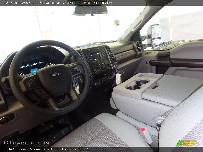 Race Red / Earth Gray 2019 Ford F250 Super Duty XL Regular Cab 4x4