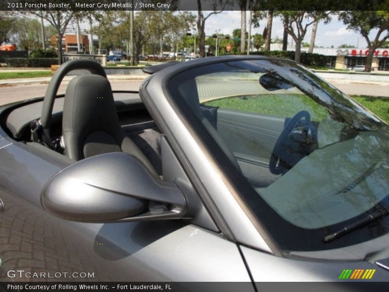 Meteor Grey Metallic / Stone Grey 2011 Porsche Boxster