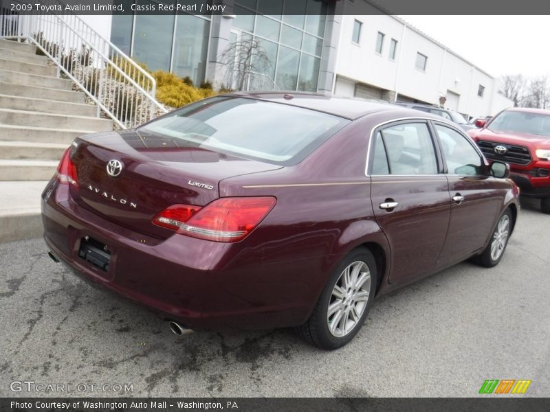 Cassis Red Pearl / Ivory 2009 Toyota Avalon Limited