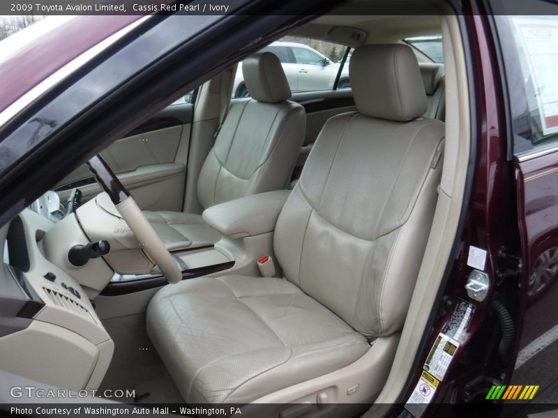 Cassis Red Pearl / Ivory 2009 Toyota Avalon Limited