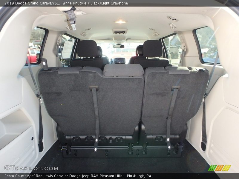 White Knuckle / Black/Light Graystone 2019 Dodge Grand Caravan SE