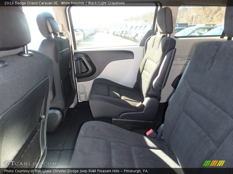 White Knuckle / Black/Light Graystone 2019 Dodge Grand Caravan SE