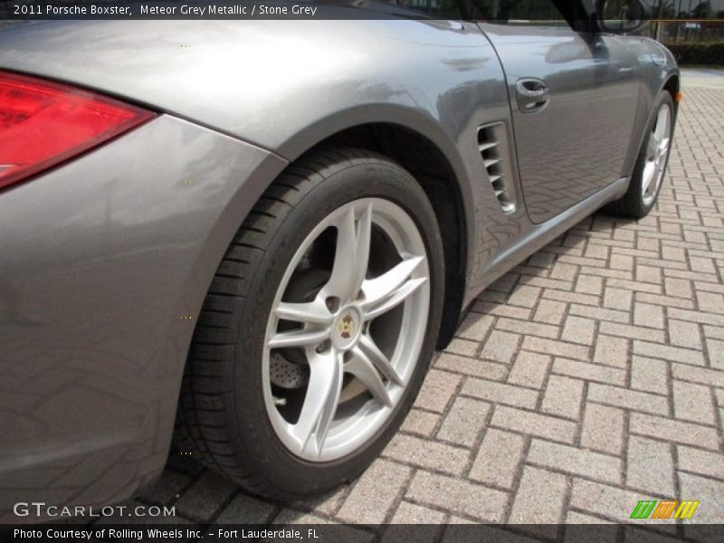 Meteor Grey Metallic / Stone Grey 2011 Porsche Boxster
