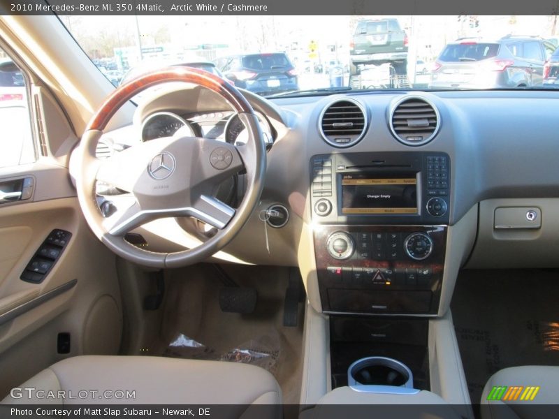 Arctic White / Cashmere 2010 Mercedes-Benz ML 350 4Matic