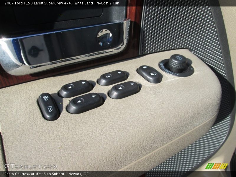 White Sand Tri-Coat / Tan 2007 Ford F150 Lariat SuperCrew 4x4