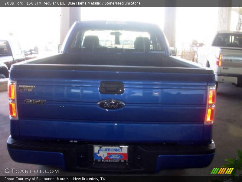 Blue Flame Metallic / Stone/Medium Stone 2009 Ford F150 STX Regular Cab