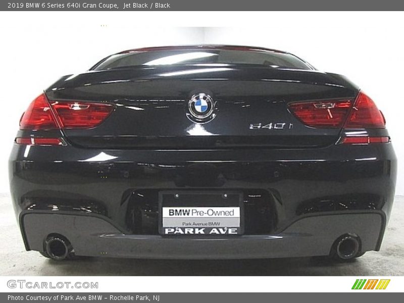 Jet Black / Black 2019 BMW 6 Series 640i Gran Coupe