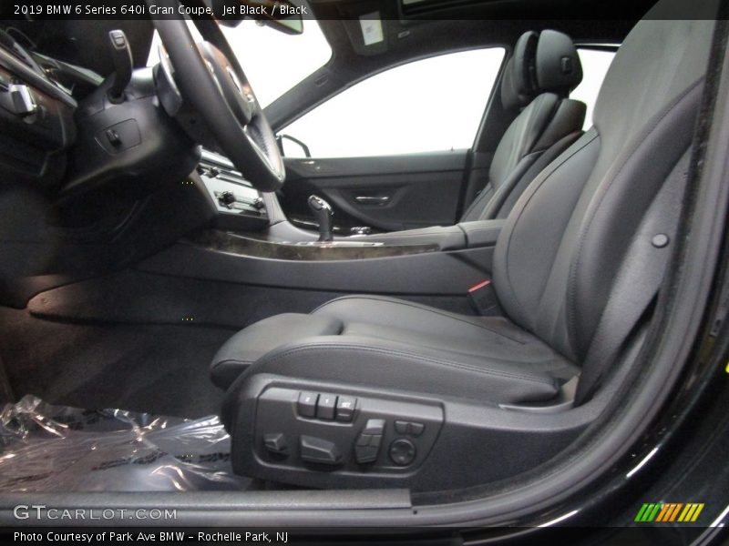 Jet Black / Black 2019 BMW 6 Series 640i Gran Coupe