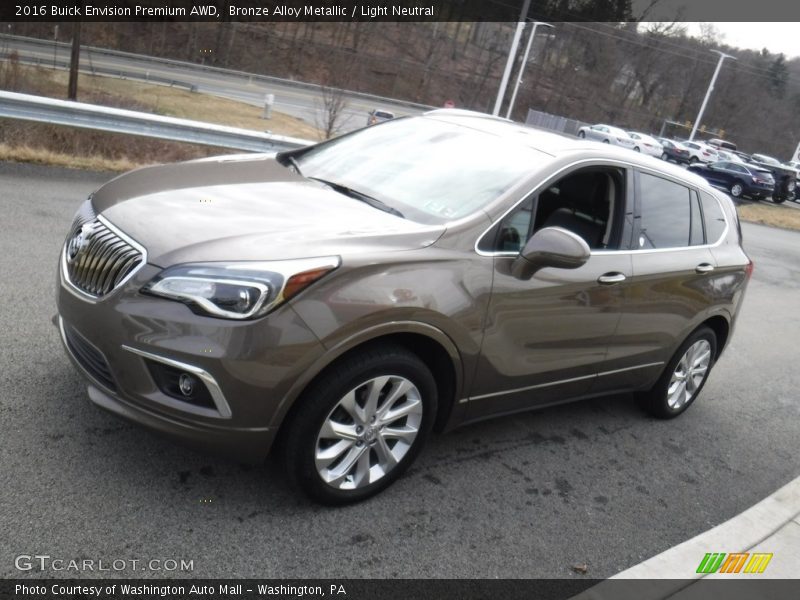 Bronze Alloy Metallic / Light Neutral 2016 Buick Envision Premium AWD