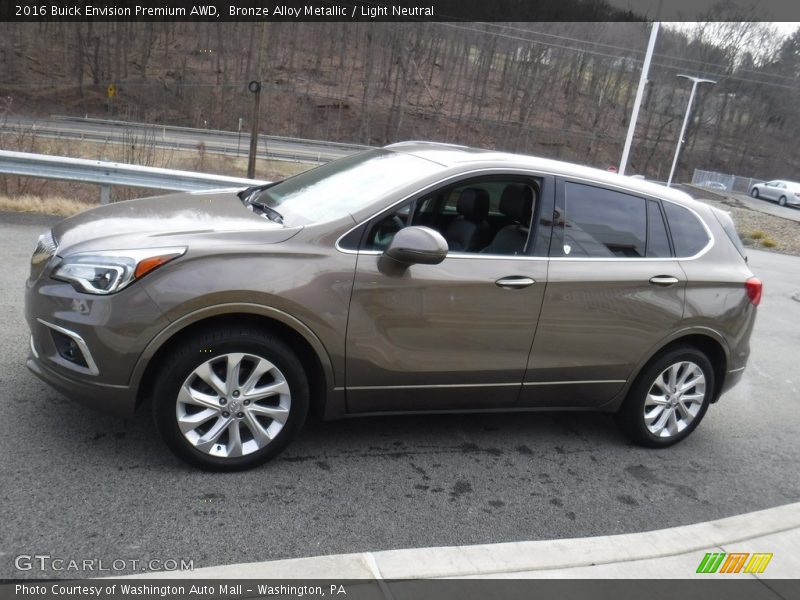 Bronze Alloy Metallic / Light Neutral 2016 Buick Envision Premium AWD