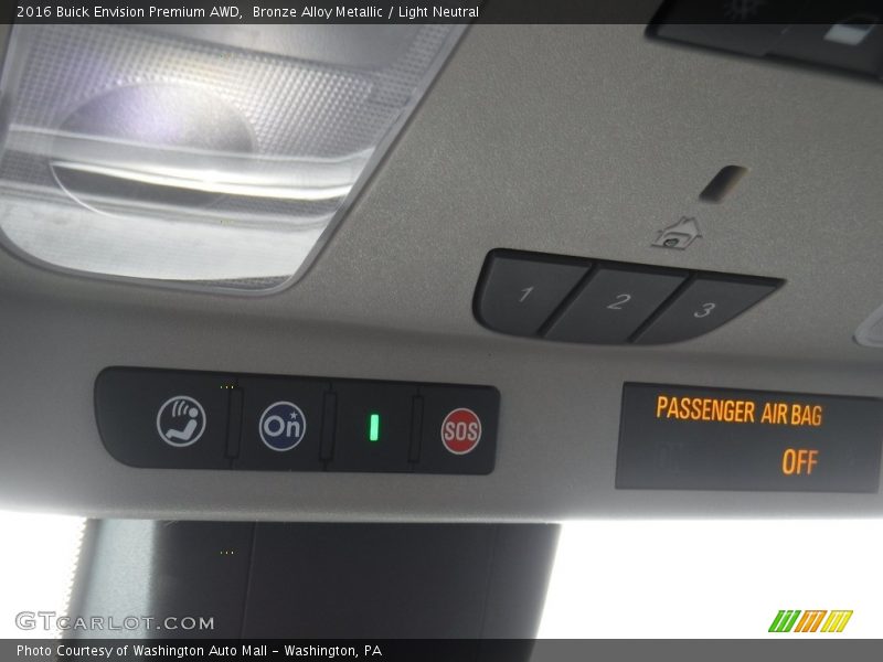 Bronze Alloy Metallic / Light Neutral 2016 Buick Envision Premium AWD