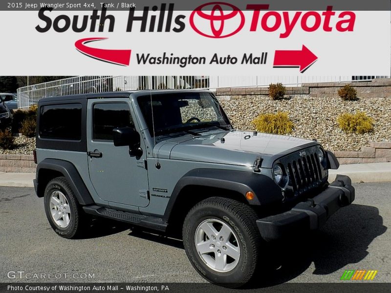 Tank / Black 2015 Jeep Wrangler Sport 4x4