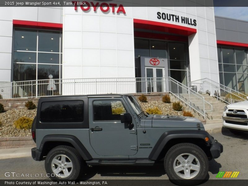 Tank / Black 2015 Jeep Wrangler Sport 4x4