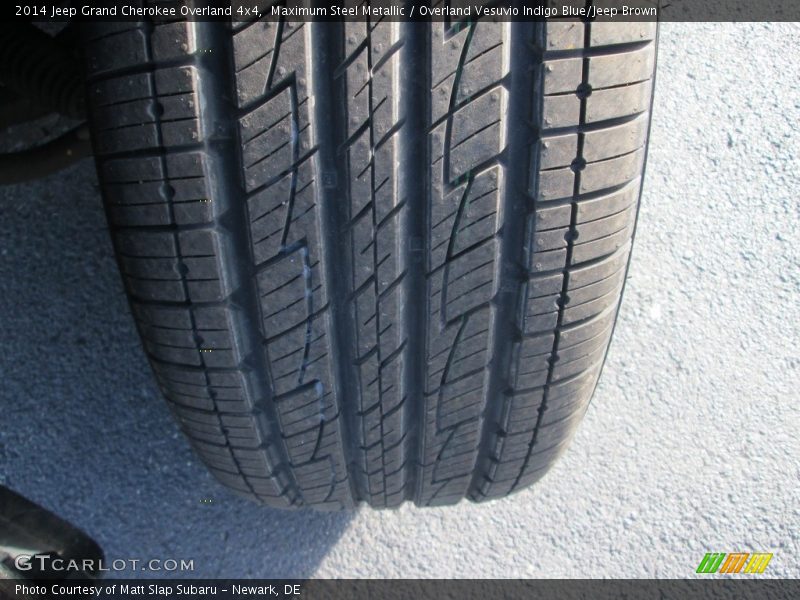 Maximum Steel Metallic / Overland Vesuvio Indigo Blue/Jeep Brown 2014 Jeep Grand Cherokee Overland 4x4