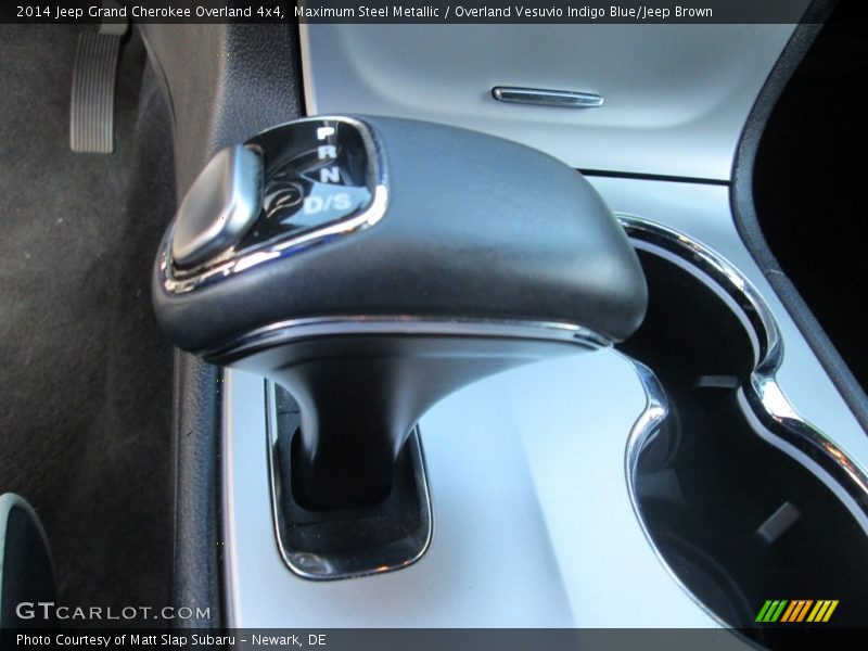 Maximum Steel Metallic / Overland Vesuvio Indigo Blue/Jeep Brown 2014 Jeep Grand Cherokee Overland 4x4